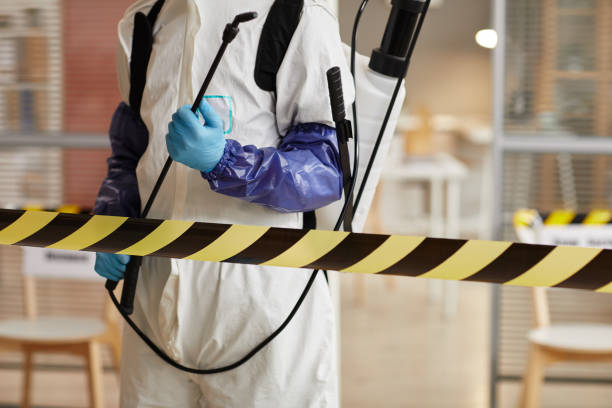 Professional Biohazard Cleanup technician working in Naalehu, HI